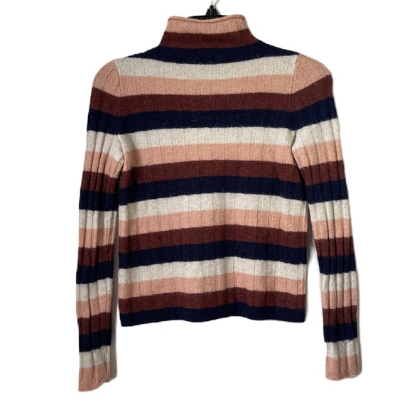 Madewell evercrest turtleneck sweater size XXS coziest yarn merino wool alpaca - Picture 2 of 10